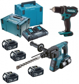 Set DLX2136PMJ DDF482+DHR263 Makita